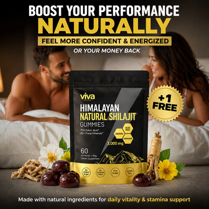 VivaNorra® Himalayan Gold Shilajit Gummies