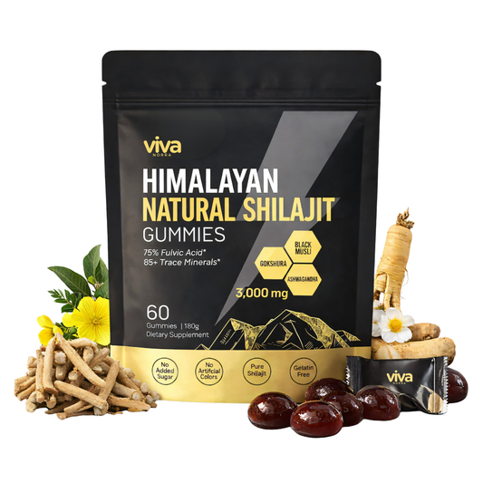 VivaNorra® Himalayan Gold Shilajit Gummies